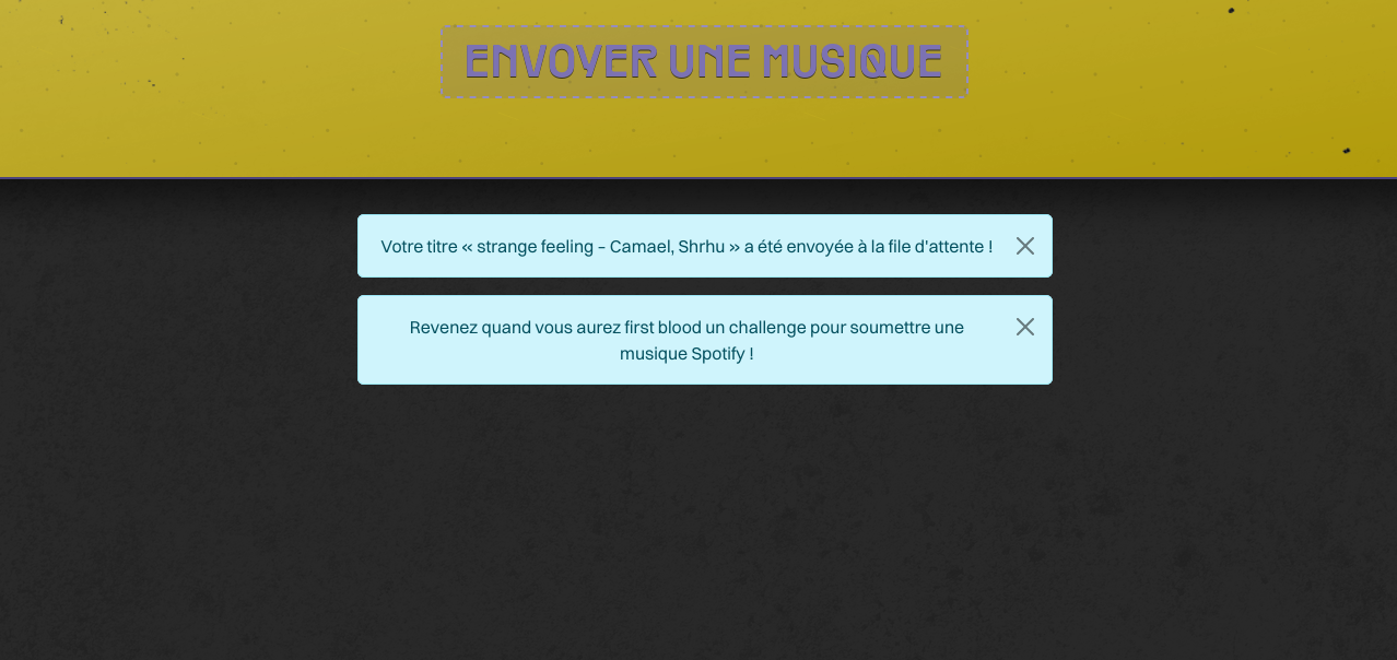 célébration, suite