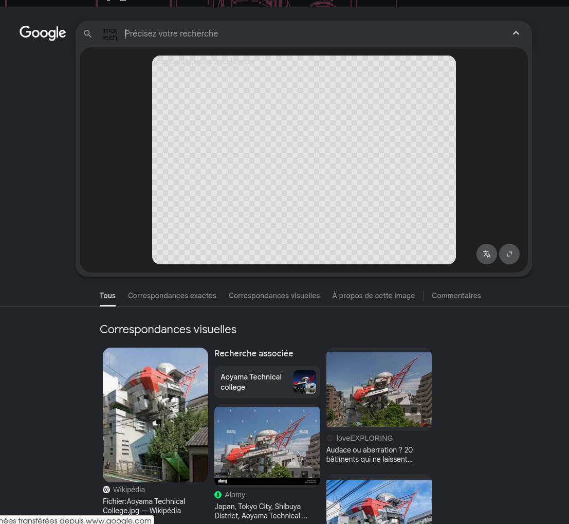 recherche par image inversée