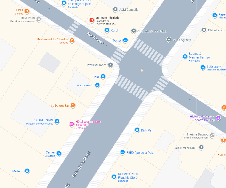 Point commun trajets