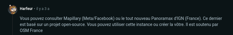 liste d'alternatives trouvée sur Reddit