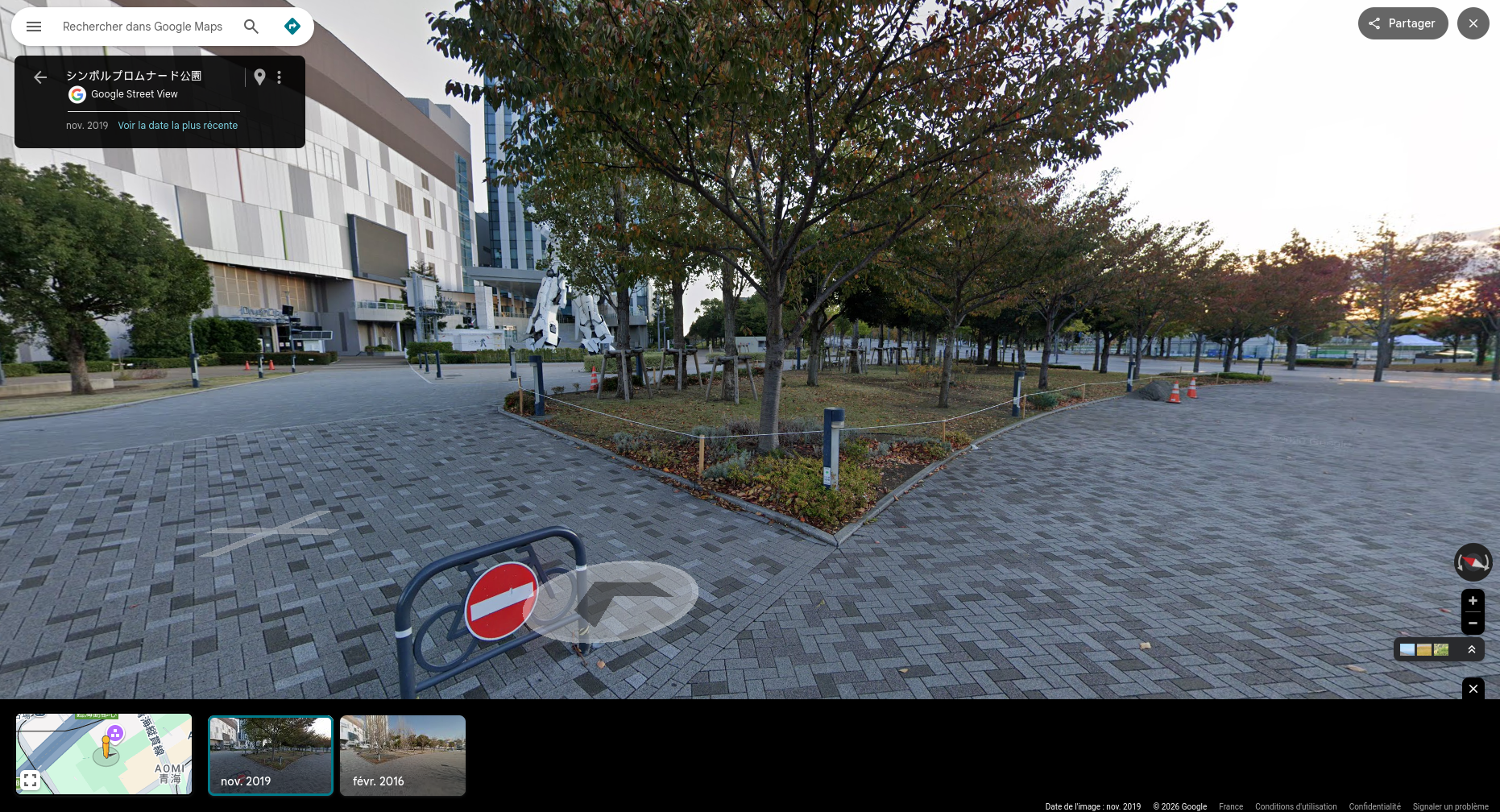 StreetView Google non concluant