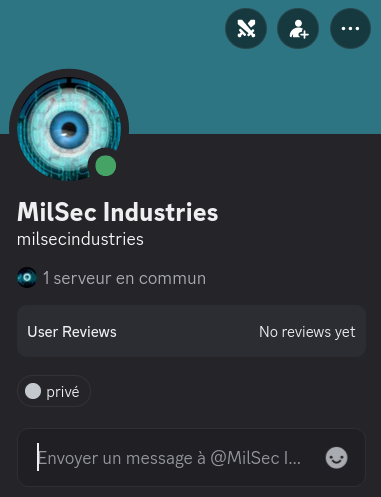 profil MilSec Industries