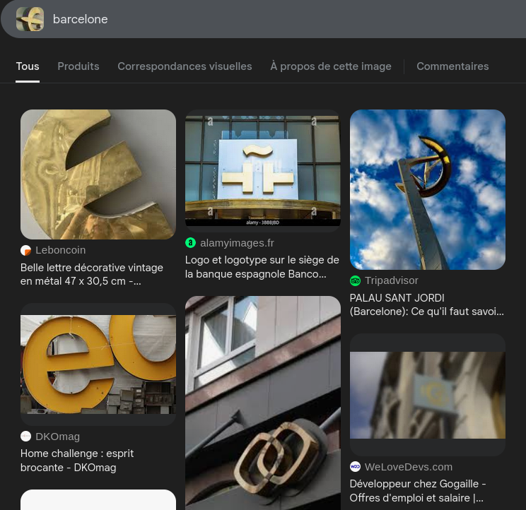 recherche par image inversée