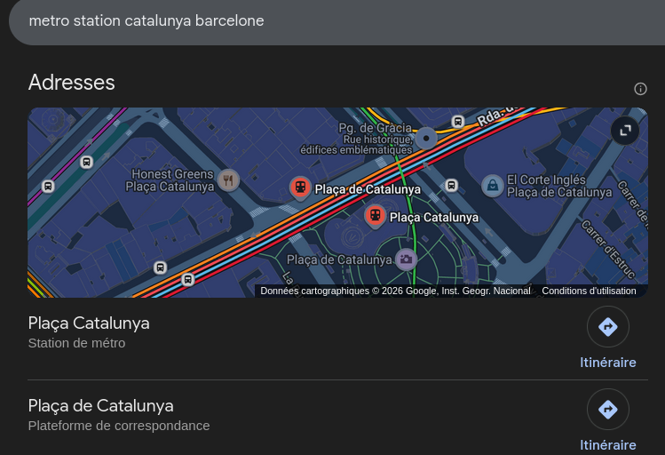 recherche ligne métro