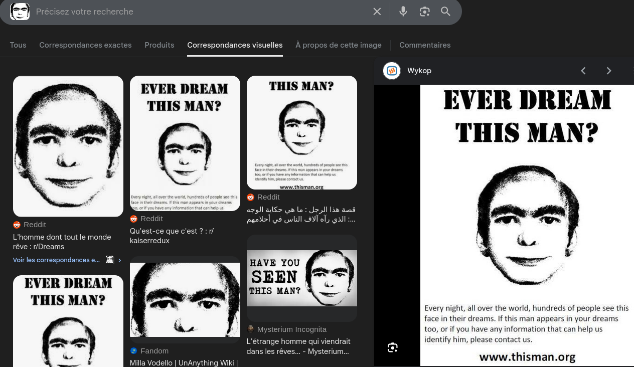 recherche par image inversée
